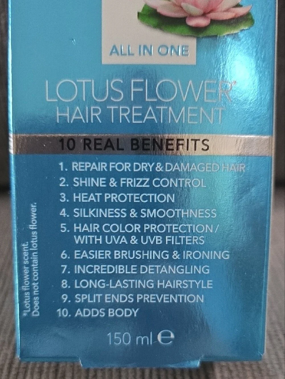 Revlon Uniq One Lotus Flower All In One Hair Treatment Spray, New, 5.1oz.